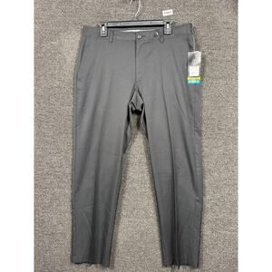 PGA TOUR Pants Mens 36x30 Black Stretch Golf Khakis Twill UV Moisture Wicking